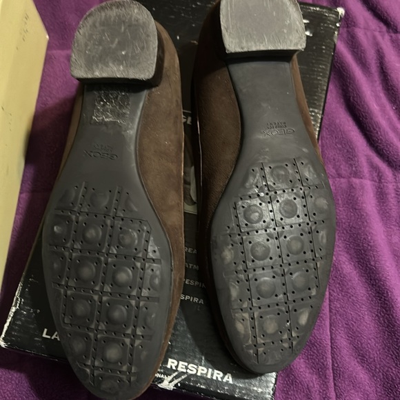 Geox Respira EUC brown suede women's loafer size EU 38 - Picture 14 of 15